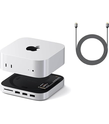 Amazon.co.jp: SATECHI Mac Mini M4 ハブ スタンド NVMe SSD